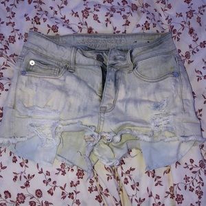 american eagle jean shorts